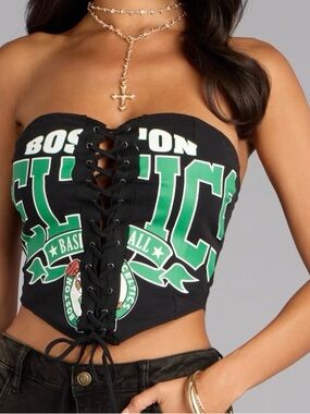 Boston Celtics NBA Crop Top